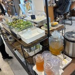 ふるさとごはん みやきや - ビュッフェコーナー