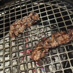 焼肉とみ - 特選牛4種（はらみ、ヒレ、しんしん等）