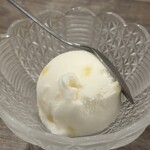 焼肉とみ - りんごのシャーベット