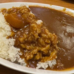 スイーツパラダイス - 中々の辛口カレー(>ω<;)