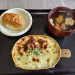 カフェ　浜ちどり - 海老のマカロニグラタン