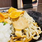 瑞祥 - 手打ちきのこそば（盛り付け後②）