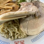 中華そば処 琴平荘 - 『温タレつけ麺』のチャーシュー