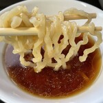 中華そば処 琴平荘 - 『温タレつけ麺』の麺＋スープ