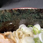 中華そば処 琴平荘 - 『温タレつけ麺』の海苔