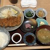 酒と肴 離れ庵 - ■【日替わり膳1380円】
（とんかつ〜刺身付き〜）
※ランチ商品には（白飯・味噌汁・小鉢、二種・お漬物）が付きます。