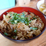 きしもと食堂 - じゅーしー　350円