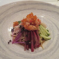 中国料理 陽明殿 - 花咲蟹の冷やしそば