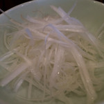 らーめん家 政 - クーポン白髪ネギ 辛味噌抜き