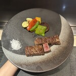 大阪 京橋 鉄板焼 ステーキ 玄牛 - 