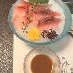 満寿家 - 鯉あらい