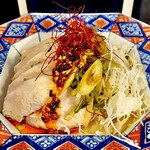 大衆酒場 坂本商店 - 20250901青唐ソースのよだれ鶏380円