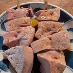 宇ち多゛ - レバボイルお酢 です(お酢シリーズ①)