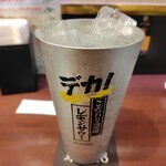 馬車道8 - メガレモンサワー（720円）