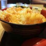 朝市お食事処 山三 道下商店 - イカ一杯天丼　1,980円