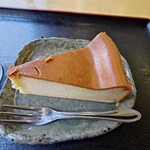 列車レストラン・清流 - 2025年5月　チーズケーキ　450円