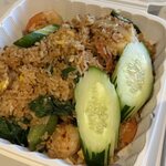 Siam Square - バジルが効いたSiam Basil Fried Rice（シュリンプ）