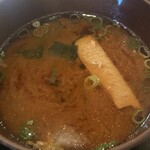 まぐろの鉄人 - 味噌汁 100円