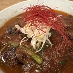 人力俥 - ネギ、糸唐辛子が美しい！