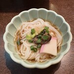 おかめ - 今回も付きだしが素麺だぁヾ(o´∀｀o)ノﾜｧｰｨ♪