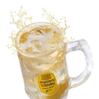 強炭酸で飲みごたえ抜群◎多彩なハイボールをラインナップ