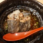 蕎麦の実 - 新さんまの揚げ出し