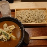 蕎麦の実 - カレーつけそば