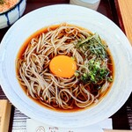 そば処 はないかだ - 月見そば（冷）①