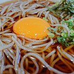 そば処 はないかだ - 月見そば（冷）③