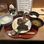 たき下 - 銀だら西京と黒むつ柚香焼き