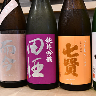 唎酒師が厳選した日本酒◆3種類飲み比べも楽しめる◎
