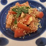 遊食酒家 笑楽 - トマトナムル