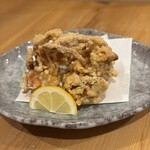 遊食酒家 笑楽 - ソフトシェルクラブ唐揚げ
