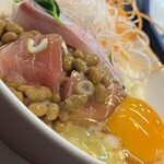 割烹 一の矢 - 最後は生卵をもらって丼に^_^