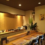 和食 とくなが - カウンター席