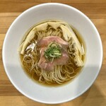 らぁ麺 なお人 - 鶏と鴨の醤油らぁ麺(1,000円)