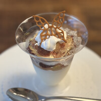 ベルニーニ銀座 - いちじくのパンナコッタ