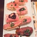 シュラスコ 肉寿司食べ放題 夜景肉バル サルーテジャポン - 