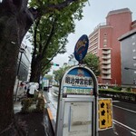 DA FIORE  - 雨の原宿　ここからコミュニティバスと思いながらTAXI拾いました