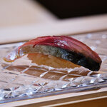 鮨 なんば - 生鯖 — 軽やかで口当たり抜群、臭みゼロ。