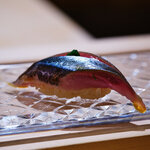 鮨 なんば - 秋刀魚 — とても新鮮で雑味なし。