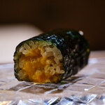 鮨 なんば - 馬糞雲丹 (余市) — 超クリーミーで雑味なし、贅沢そのもの。