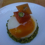 ホテルブレストンコート ザ・ラウンジ - マルブレアプリコフロマージ♪あんずのケーキです( ^^) 