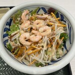 うまげな - 料理写真:小海老サラダうどん