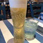 ピッツェリア マルデナポリ - ドリンク写真:ペローニナストロアズーロ(生ビール):858円