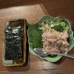 創作居酒屋428 - マグロと刻み山葵の美味しいアテ