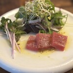 317337227 - 銚子産キハダマグロのマリネ　サラダ仕立て