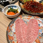 匠の焼肉 せきぐち - 綺麗なサシの入ったミスジ