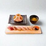 名物！紅ずわい蟹とやま盛り【上】ランチ