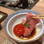 匠の焼肉 せきぐち - 新鮮な和牛ユッケ